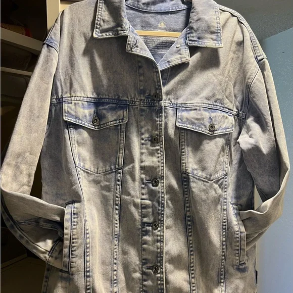 Disney parks Pocahontas Denim Jean jacket style Spirt jersey - Picture 5 of 10